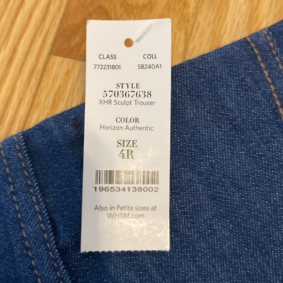 White House Black Market Trouser Jeans - Picture 7 of 9